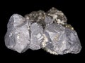 Galena crystals Royalty Free Stock Photo