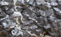 galenite mineral texture Royalty Free Stock Photo