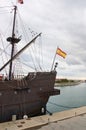 Galeon Andalucia, reproduction of a 17th century Spanish galleon in Valencia during 2018