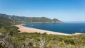 Galeria beach in Corsica Royalty Free Stock Photo