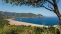 Galeria beach in Corsica Royalty Free Stock Photo