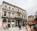 Galeries Royales Saint-Hubert in Brussels Royalty Free Stock Photo