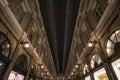 galeries royales saint hubert glass ceiling Royalty Free Stock Photo