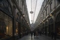 Galeries Royales Saint-Hubert a glazed shopping arcade