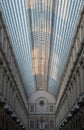 Galeries Royales Saint-Hubert. Ornate nineteenth century shopping arcades in the centre of Brussels, Belgium. Royalty Free Stock Photo