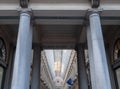 Galeries Royales St Hubert. Ornate nineteenth century shopping arcades in the centre of Brussels, Belgium. Royalty Free Stock Photo