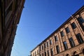 Galernaya street. Architecture of historic city center of Saint-Petersburg.