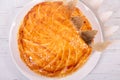 Galette des rois Royalty Free Stock Photo