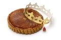 galette des rois, French king cake Royalty Free Stock Photo