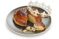 Galette des rois , king cake Royalty Free Stock Photo