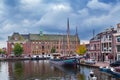 Galgewater, Leiden, Netherlands Royalty Free Stock Photo