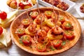 Galician Octopus a la Gallega tapas pinchos Royalty Free Stock Photo