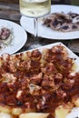 Galician octopus, wine, appetizer,