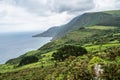 Galician panorama along the road to San Andres de Teixido, A Coruna Province, Galicia, Spain