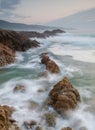 Galician seascape Royalty Free Stock Photo