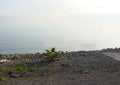 Galilee Sea Lake Kineret. Israel. Natural landscapes and panorama of places where Jesus taught people at one time