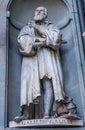 Galileo Galilei Statue Uffizi Gallery Florence Italy Royalty Free Stock Photo