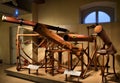 In the Galileo museum in Florence, four different and of considerable size ancient and beautiful telescopes are exhibited.