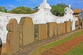 Galle Fort Dutch Reformed Church`s Gravestones, Sri Lanka UNESCO World Heritage