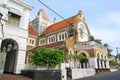 Galle Fort`s Anglican Church - Sri Lanka UNESCO World Heritage Royalty Free Stock Photo