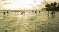 Galle, Sri Lanka - 2019-04-01 - Stilt Fishermen of Sri Lanka Spend All Day on Small Platforms to Catch Fish for Dinner