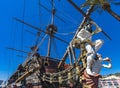 Galleon Neptun in Genoa port