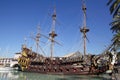 The Galleon Neptune in Genoa, Italy Royalty Free Stock Photo