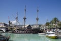 The Galleon Neptune in the old harbor in Genoa, Italy Royalty Free Stock Photo