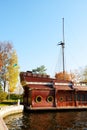 The Galleon ship-restaurant in Mezhigirya