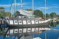 Galleon style ship on the Caledonian Canal