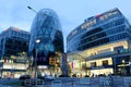 Galleria Eurovea shopping centre in the evening, Bratislava, Slovakia Royalty Free Stock Photo