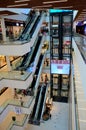 Galleria Tbilisi shopping mall Freedom Square escalators and levels Tbilisi Georgia Royalty Free Stock Photo