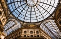 Galleria Vittorio Emanuele II ,Duomo Milan italy Royalty Free Stock Photo