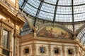 Galleria Vittorio Emanuele II - Milan Italy Royalty Free Stock Photo