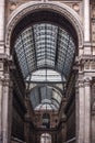 Galleria Vittorio Emanuele II in Milan Royalty Free Stock Photo