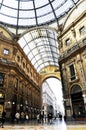 Galleria Vittorio Emanuele II in Milan, Italy