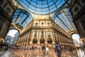 Galleria Vittorio Emanuele II in Milano. Royalty Free Stock Photo