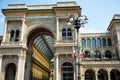 Galleria Vittorio Emanuele II Royalty Free Stock Photo