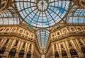 Galleria Vittorio Emanuele II shopping arcade, Milan, Italy Royalty Free Stock Photo