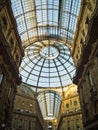 Galleria Vittorio Emanuele(Milan) Royalty Free Stock Photo