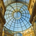 Galleria Vittorio Emanuele, Milan, Italy Royalty Free Stock Photo