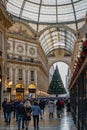 Galleria Vittorio Emauele II in Milan Italy