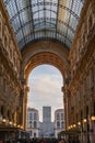 Galleria Vittorio Emauele II in Milan Italy