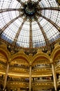 Gallerie Lafayette interior Royalty Free Stock Photo