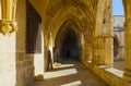 Courtyard of Cathedral of Saint Nazaire, Beziers Royalty Free Stock Photo