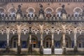 A gallery at Bussaco Palace, Portugal Royalty Free Stock Photo