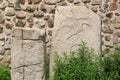 Gallery of the dancers in Monte Alban archaeological site, Oaxaca, Mexico