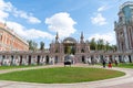 Gallery Fence Gate. Tsaritsyno museum-reserve.