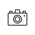 Line flat icon Royalty Free Stock Photo