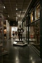 Gallery including Bronze Figure of a Woman, Brooklyn Museum, New York, USA